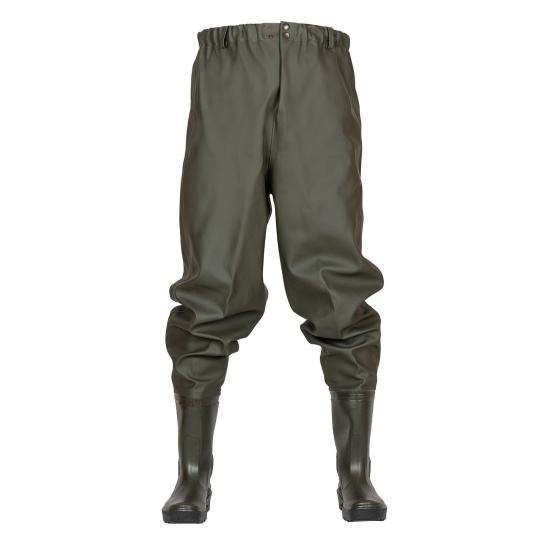 PROS - Brodící kalhoty STANDARD SP03 dark olive, vel. 41