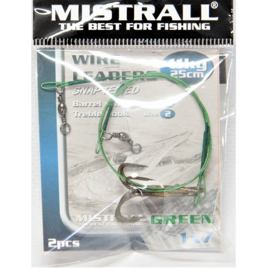 MISTRALL Green 1x7  25cm, 11kg(2ks)+trojhák