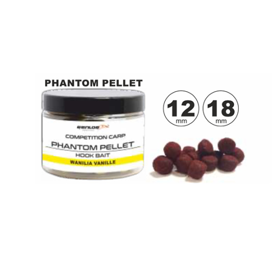 GENLOG PHANTOM PELLET Pop-Up 12mm Chili-Spicy Sausage / CHILLI-PIKANTNÍ KLOBÁSA 90g