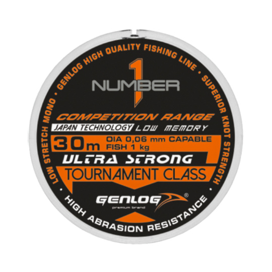 GENLOG VLASEC NUMBER ONE TOURNAMENT CLASS 0,06mm 30m 