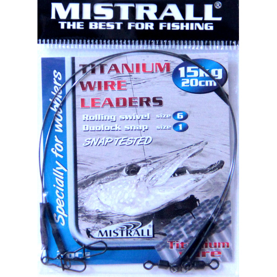 MISTRALL Titanium  20cm/15kg  (2ks)