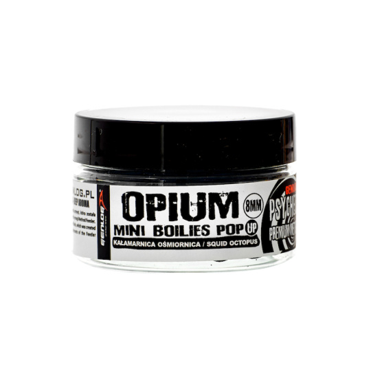 OPIUM MINI BOILIES POP UP 8mm SQUID OCTOPUS / OLIHEŇ CHOBOT 60ml