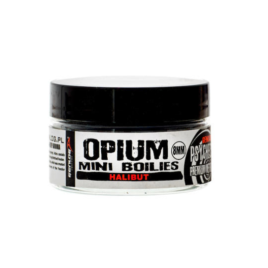 OPIUM MINI BOILIES SINKING 8mm Halibut 60ml