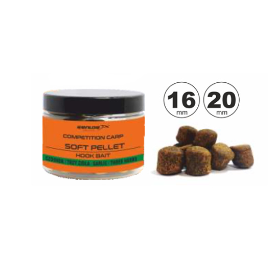 GENLOG SOFT PELLET CARP 16mm Vanilla / VANILKA 95g