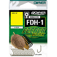 Háček Owner FDH-1.06 FEEDER HOOK s očkem, bal. 16ks, vel. 6