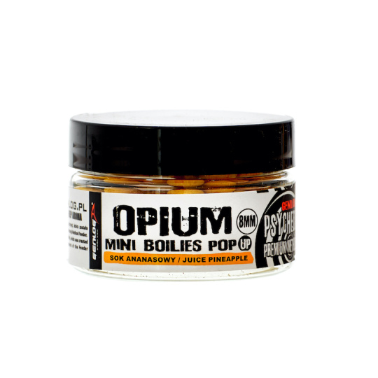 OPIUM MINI BOILIES POP UP 8mm JUICE PINEAPPLE / ANANASOVÝ DŽUS 60ml