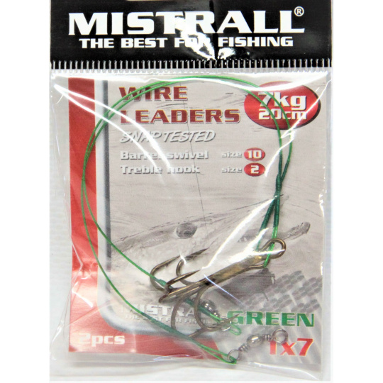 MISTRALL Green 1x7  20cm, 7kg(2ks)+trojhák