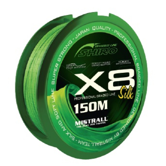 SHIRO Silk X8 Green 150m 0,32mm 