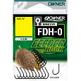 Háček Owner FDH-0.12 FEEDER HOOK s očkem, bal. 11ks, vel. 12
